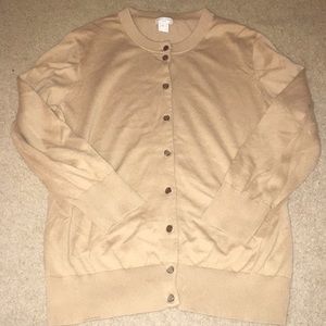 The Clare Cardigan Tan.